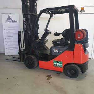 Toyota 8FGF18 LPG Counter Balance Forklift Truck