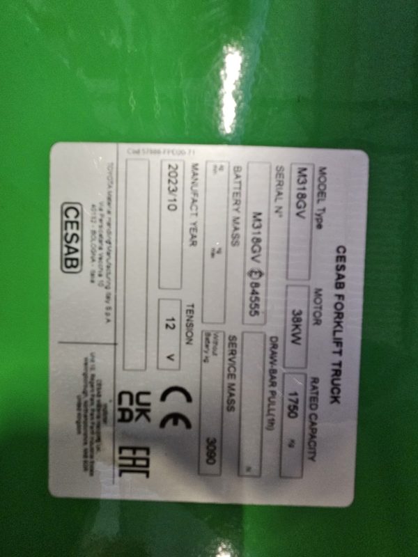 Cesab M318GV LPG Forklift