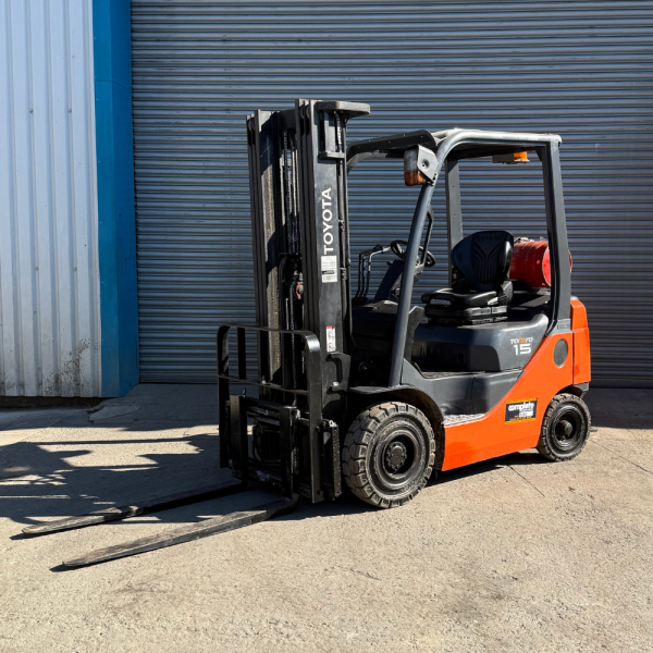 Toyota 8FGF15 LPG Forklift Truck for sale or hire in Gateshead Newcastle-Upon-Tyne